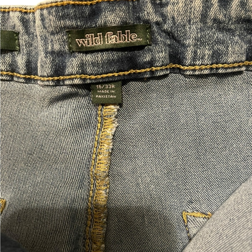 Wild Fable Light Blue Jean Shorts - Picture 4 of 4